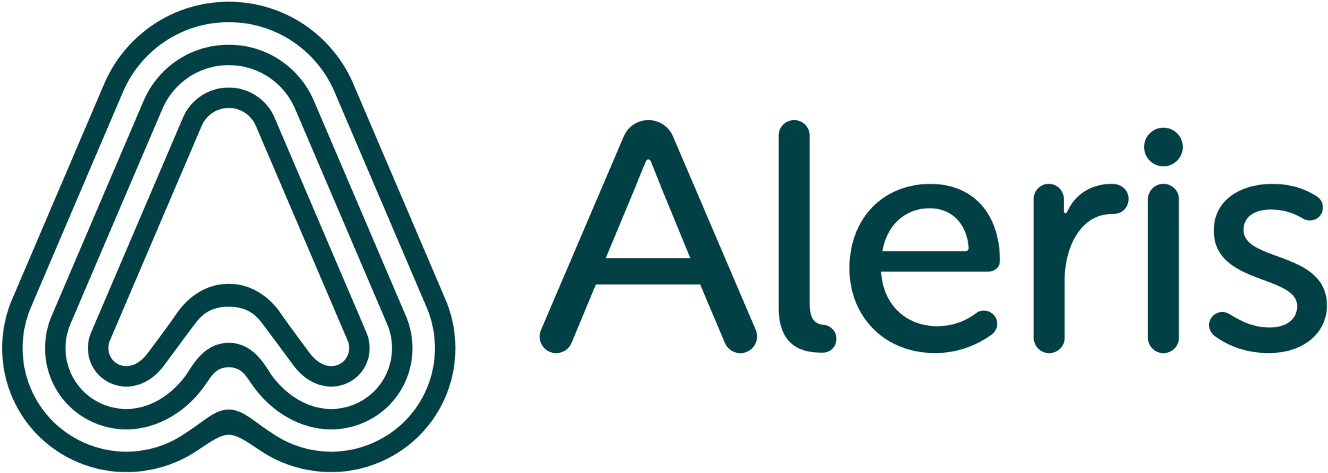 Aleris logo. Go to startpage.